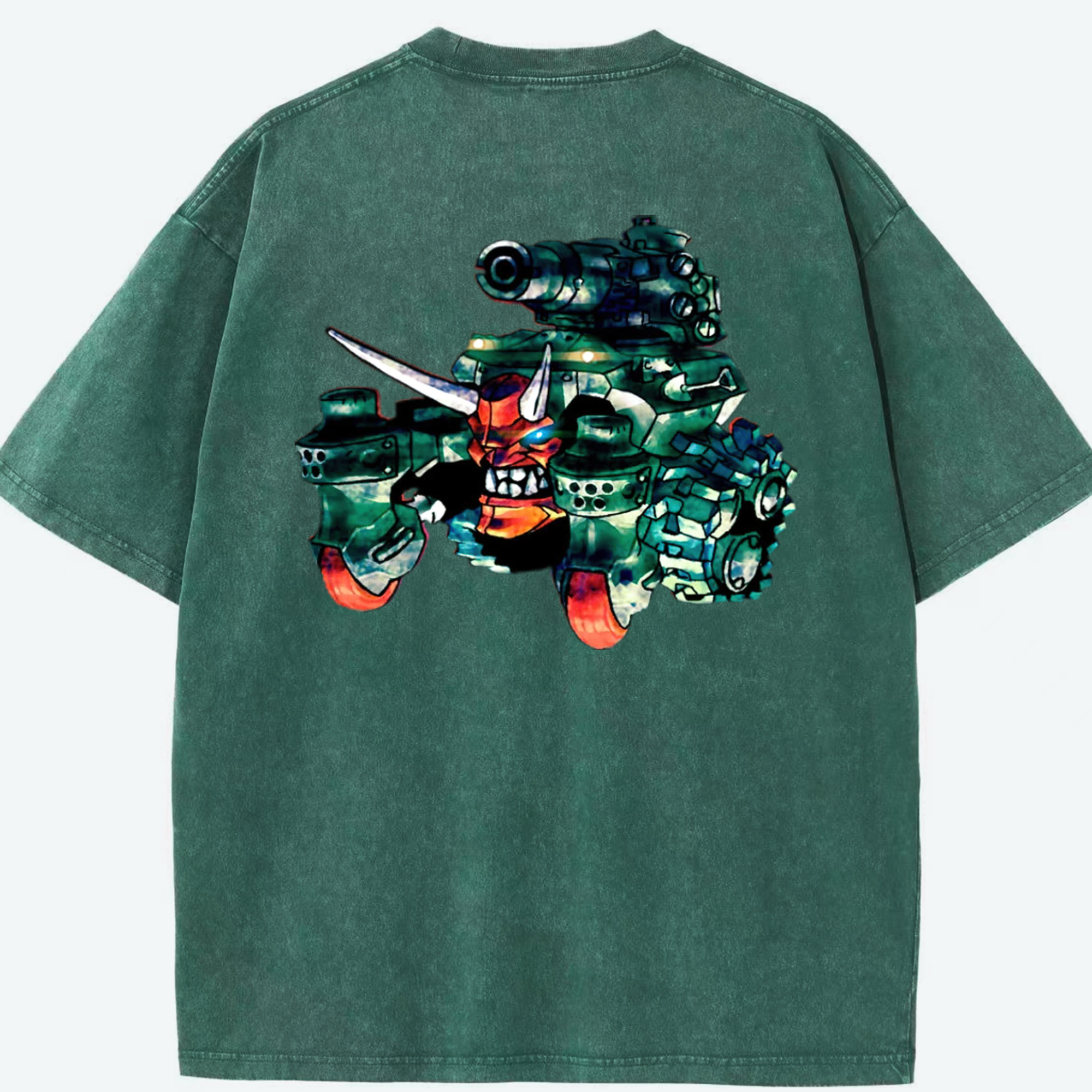 （画像用） 遊☆戯☆王 Yu-Gi-Oh! 綿100% ヴィンテージ風 半袖Tシャツ（背面プリント）